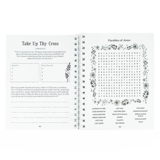 Devotional Puzzle Journal Religious GOD Puzzle Gift Book - Purpose + Passion Boutique