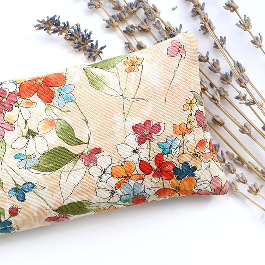 Floral Field Lavender Eye Pillow