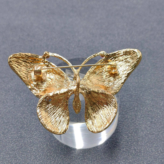 Enamel Brooch Inlaid with Rhinestone - Purpose + Passion Boutique