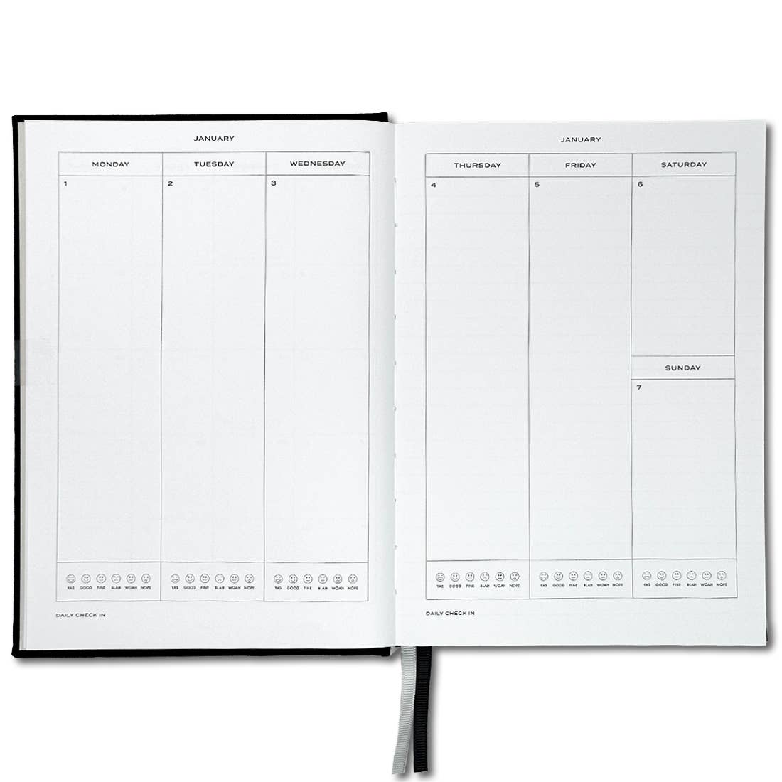 2024 Linen Wrapped Book Bound Planner