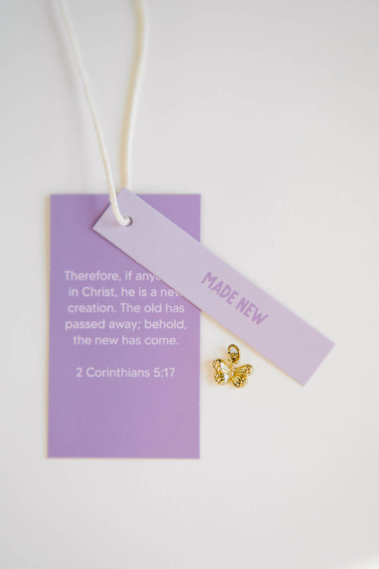 Made New Butterfly Charm