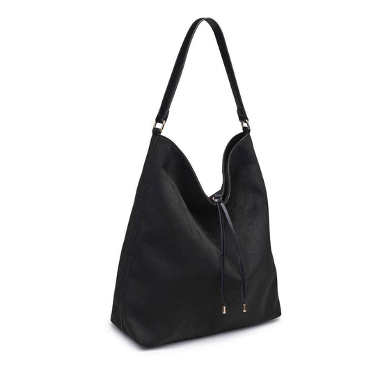 Felicity Black Hobo Bag - Purpose + Passion Boutique