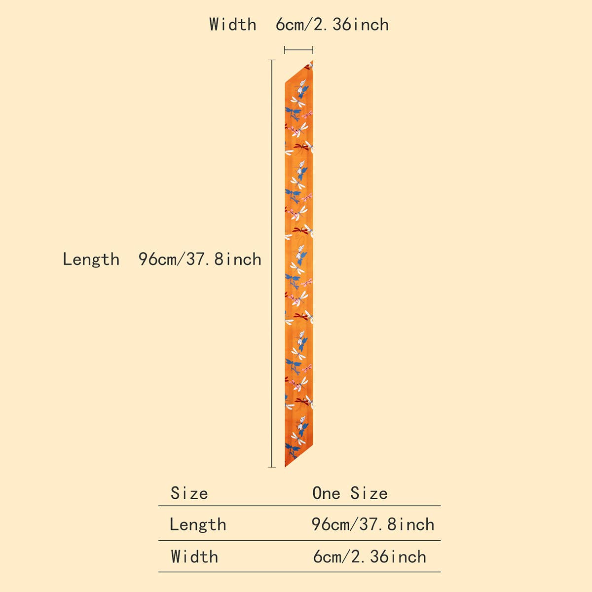 Floral Scarf Hair Tie Ribbon - Purpose + Passion Boutique