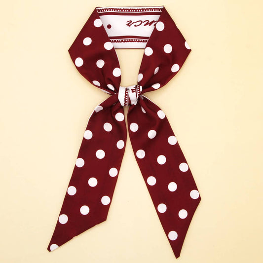 Floral Scarf Hair Tie Ribbon - Purpose + Passion Boutique