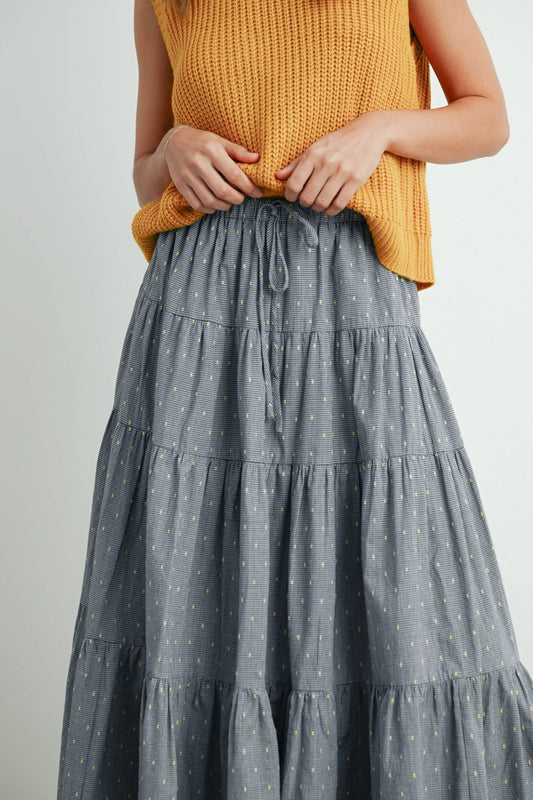 Flowy Black Maxi Skirt - Purpose + Passion Boutique