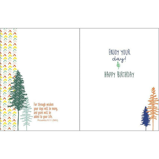 Forest Scripture Birthday Card - Purpose + Passion Boutique