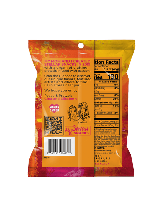 French Dijon Stellar Pretzel Braids - 1.5oz - Purpose + Passion Boutique