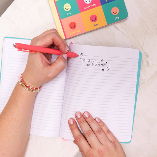 Fruit Of The Spirit Smiley Faces Flex Bound Journal - Purpose + Passion Boutique