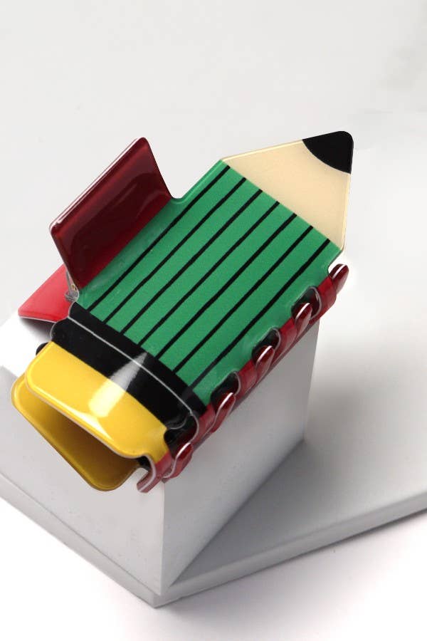 Fun School Pencil Hair Claw - Purpose + Passion Boutique
