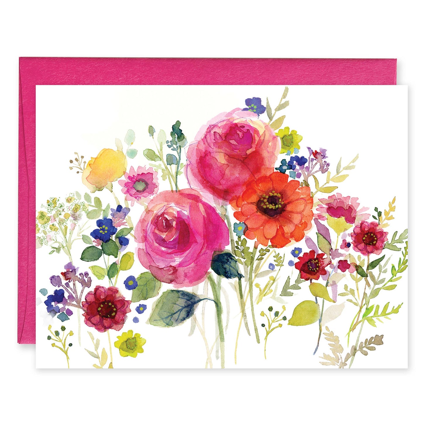 Garden Bouquet Blank Note - Pack of 8 - Purpose + Passion Boutique