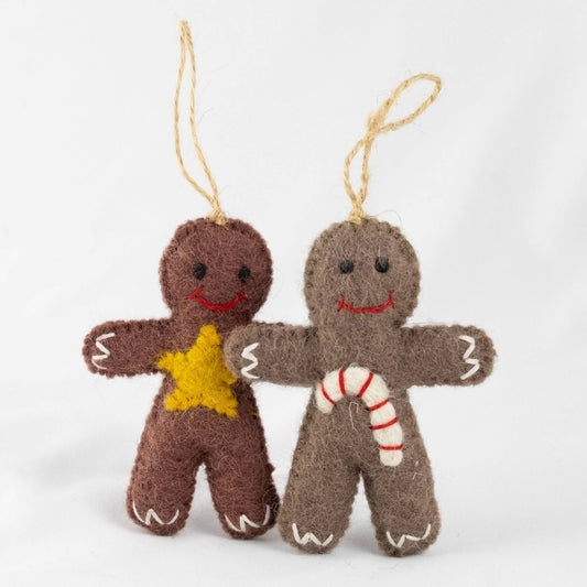 Gingerbread Felt Ornament - Purpose + Passion Boutique
