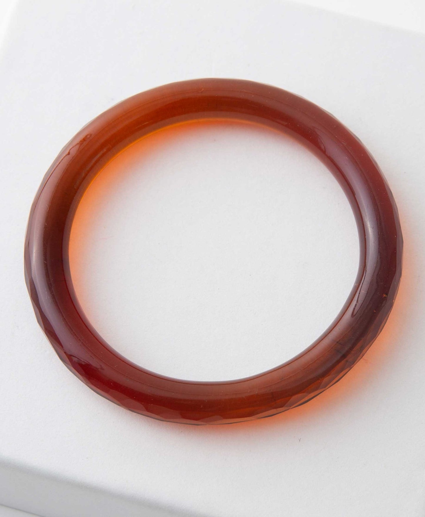 Glass Bangle, Amber - Purpose + Passion Boutique