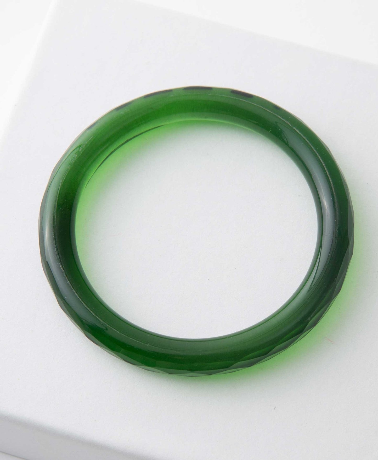 Glass Bangle, Green - Purpose + Passion Boutique