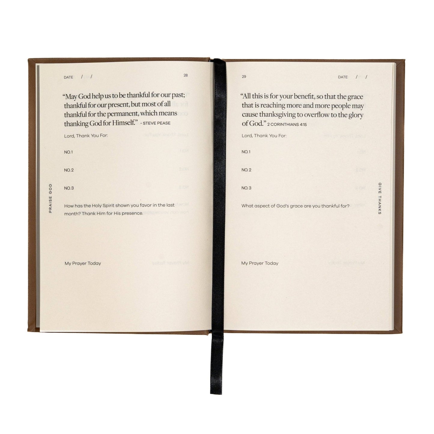 GOD, GOODNESS, AND GRATITUDE: A Christian Prayer Devotional - Purpose + Passion Boutique