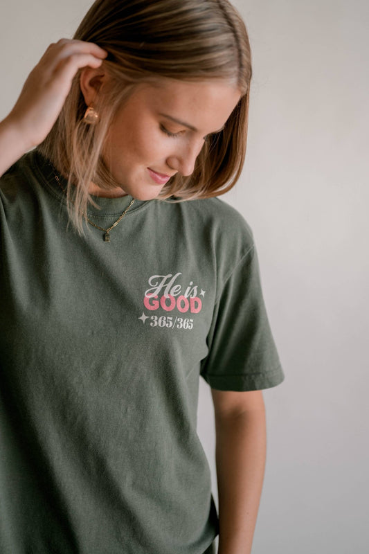 God Is Good Tee - Purpose + Passion Boutique