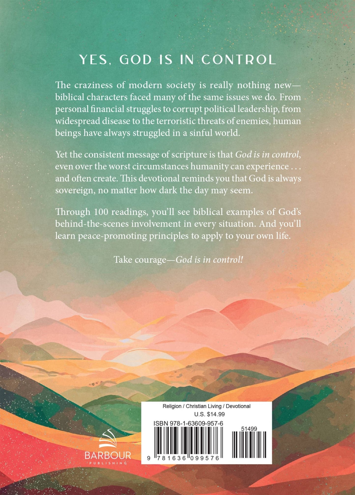 God Is in Control Devotions for Women - Purpose + Passion Boutique