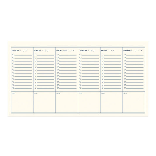 Grid Schedule Weekly Planner - Purpose + Passion Boutique