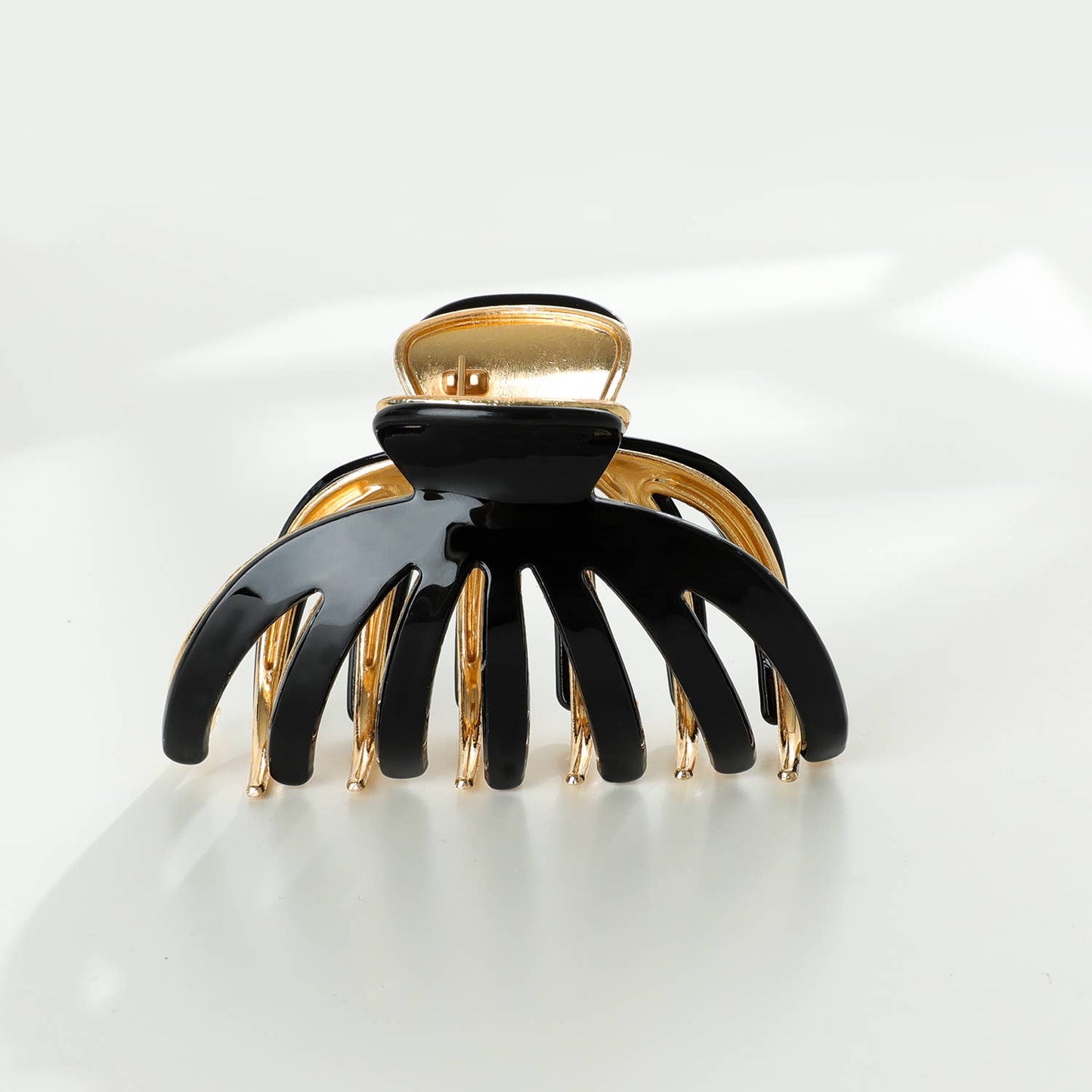 Hailey Large Gold Metal Octopus Claw Clip - Purpose + Passion Boutique