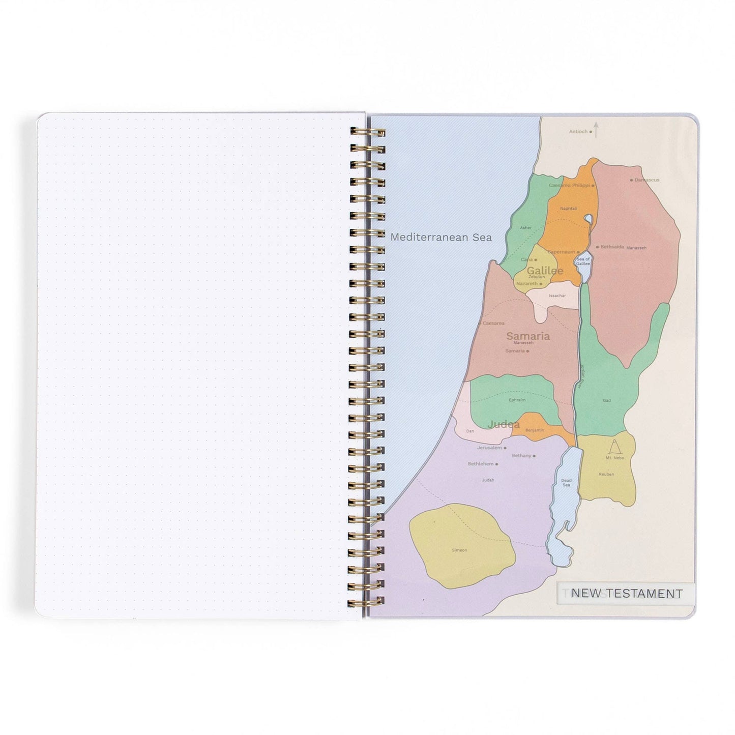 Happy Daisy Bible Study Notebook with Maps - Purpose + Passion Boutique