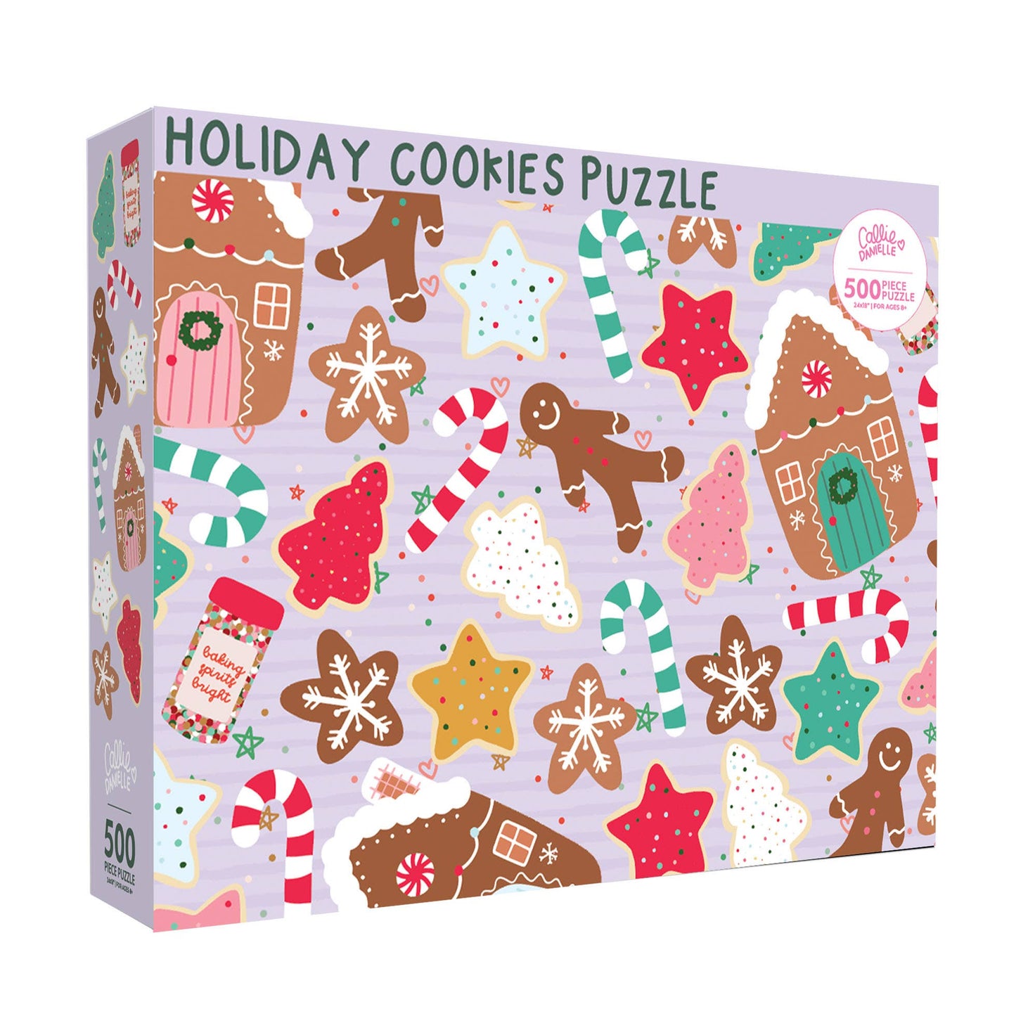 Holiday Cookies 500 Piece Christmas Jigsaw Puzzle - Purpose + Passion Boutique