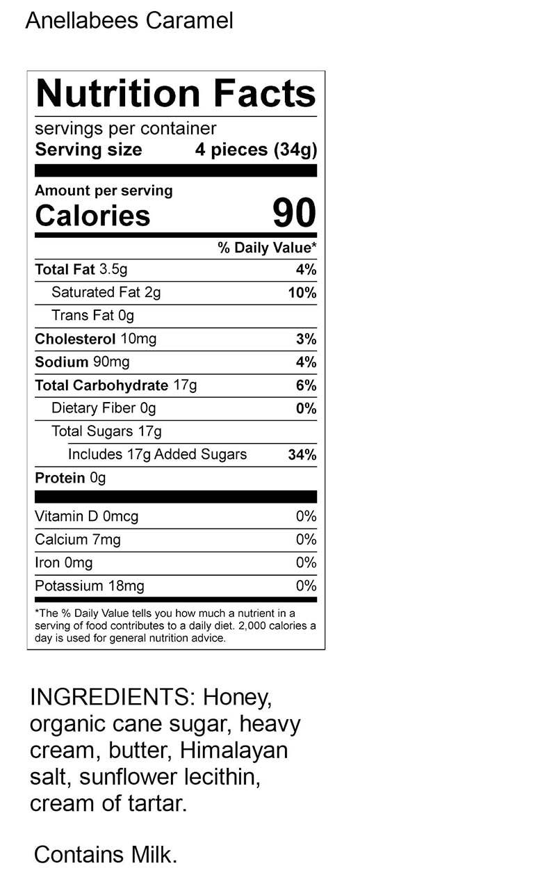 Honey Candy Caramels (3oz) - Purpose + Passion Boutique