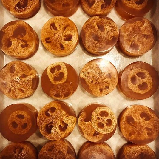 Honey Loofah Bar Soap - Purpose + Passion Boutique