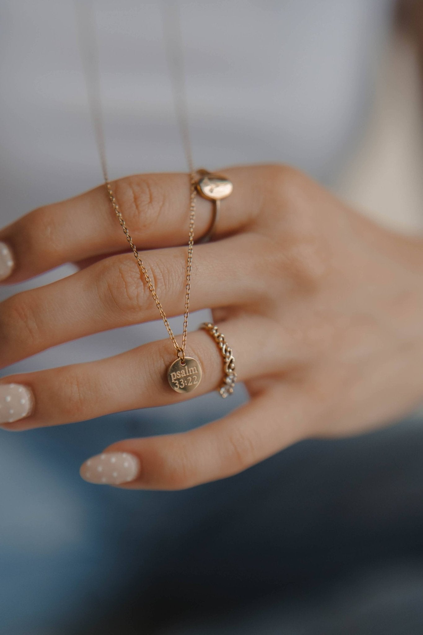 Hope Disc Necklace - Purpose + Passion Boutique