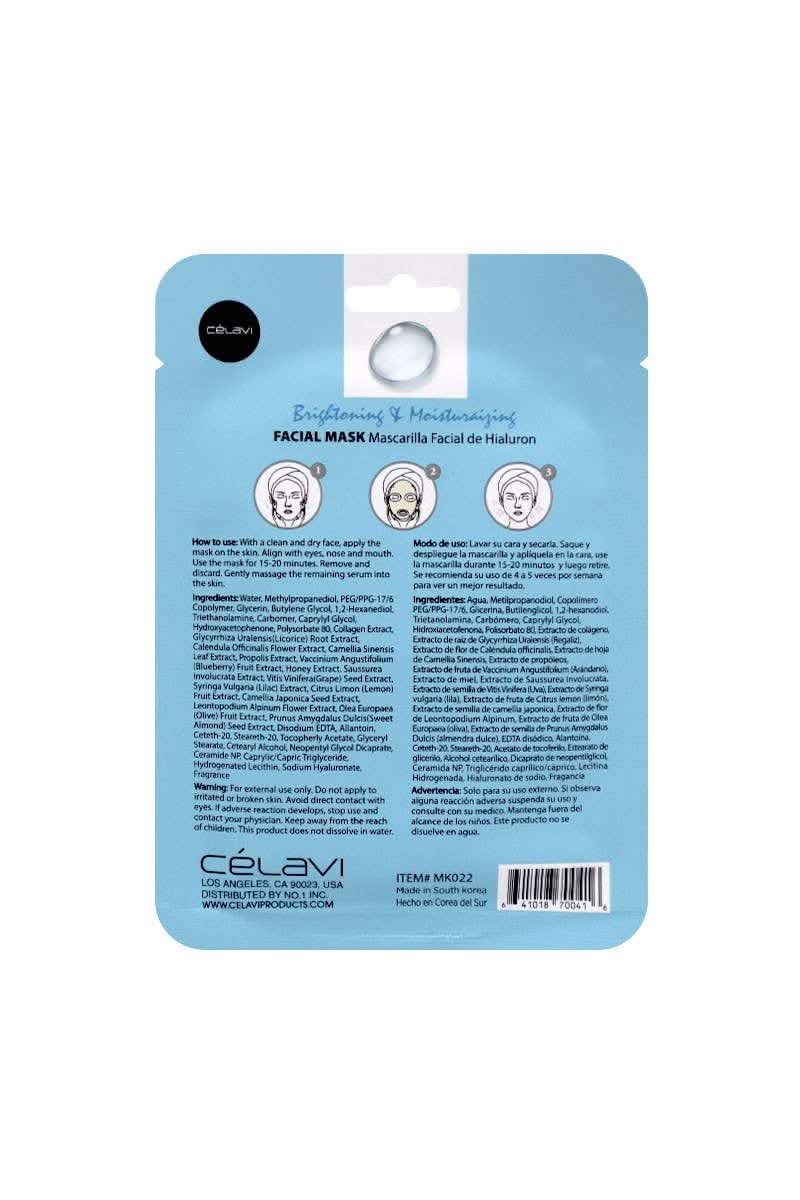 Hyaluronic Acid Facial Mask - Purpose + Passion Boutique