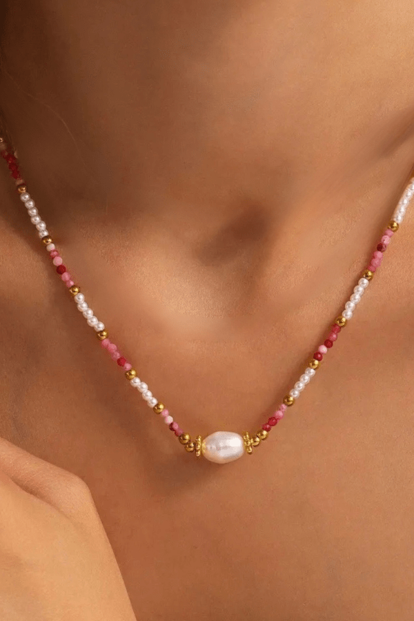 Indie Beaded Necklace - Purpose + Passion Boutique