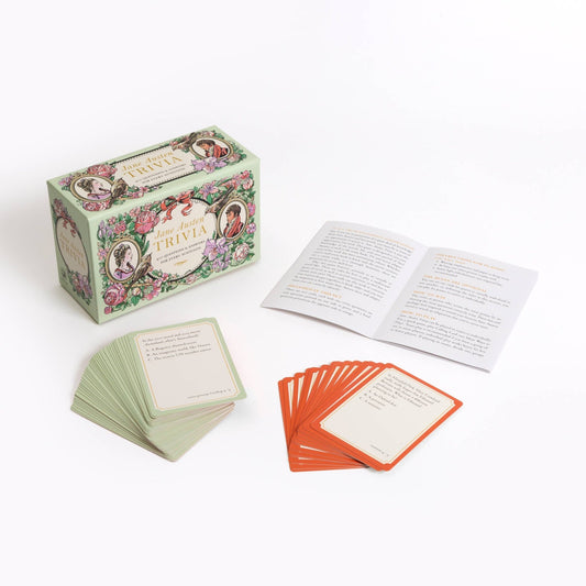 Jane Austen Trivia Cards - Purpose + Passion Boutique