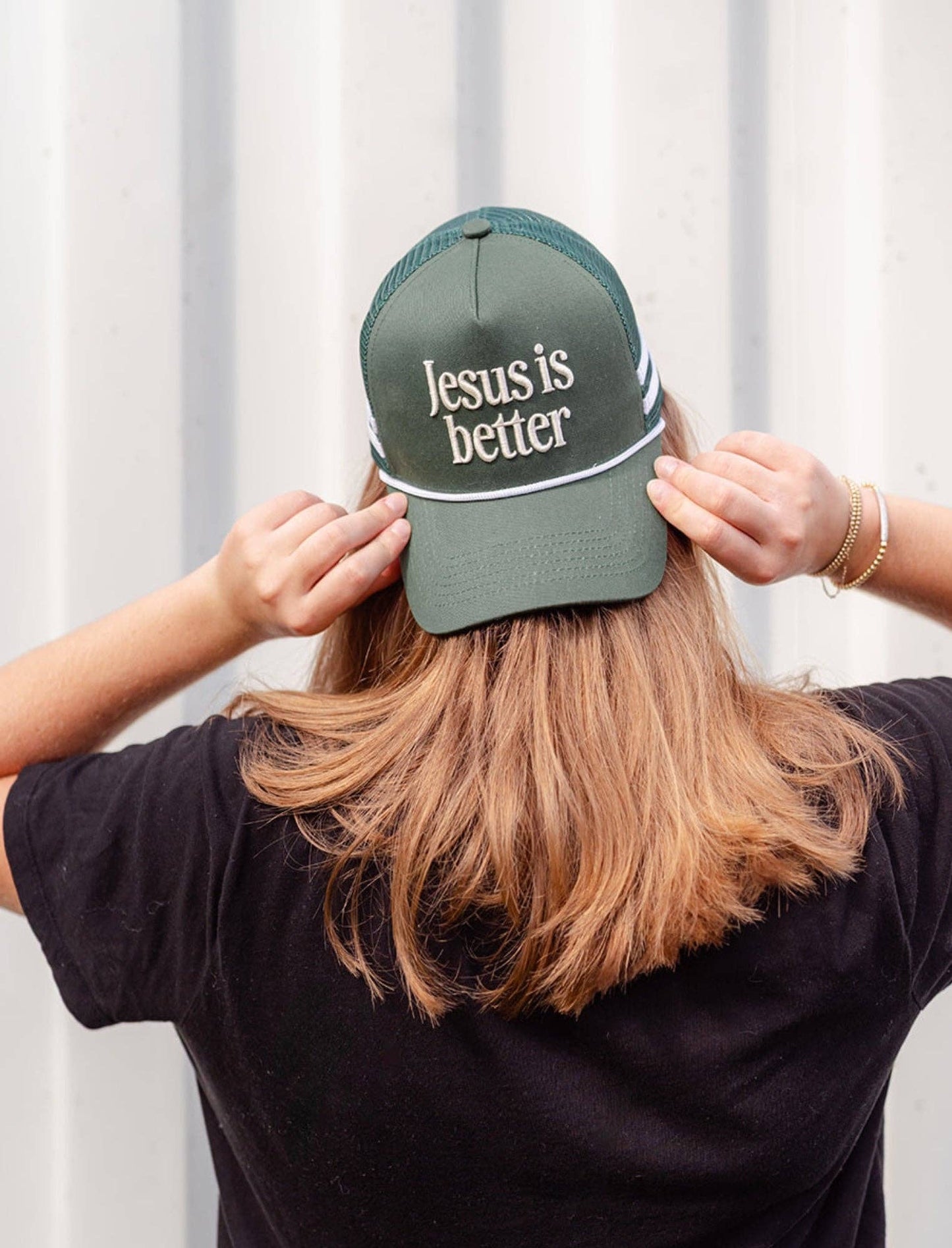 Jesus is Better Hat - Purpose + Passion Boutique