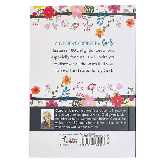 Kid Book Mini Devotions for Girls Softcover - Purpose + Passion Boutique