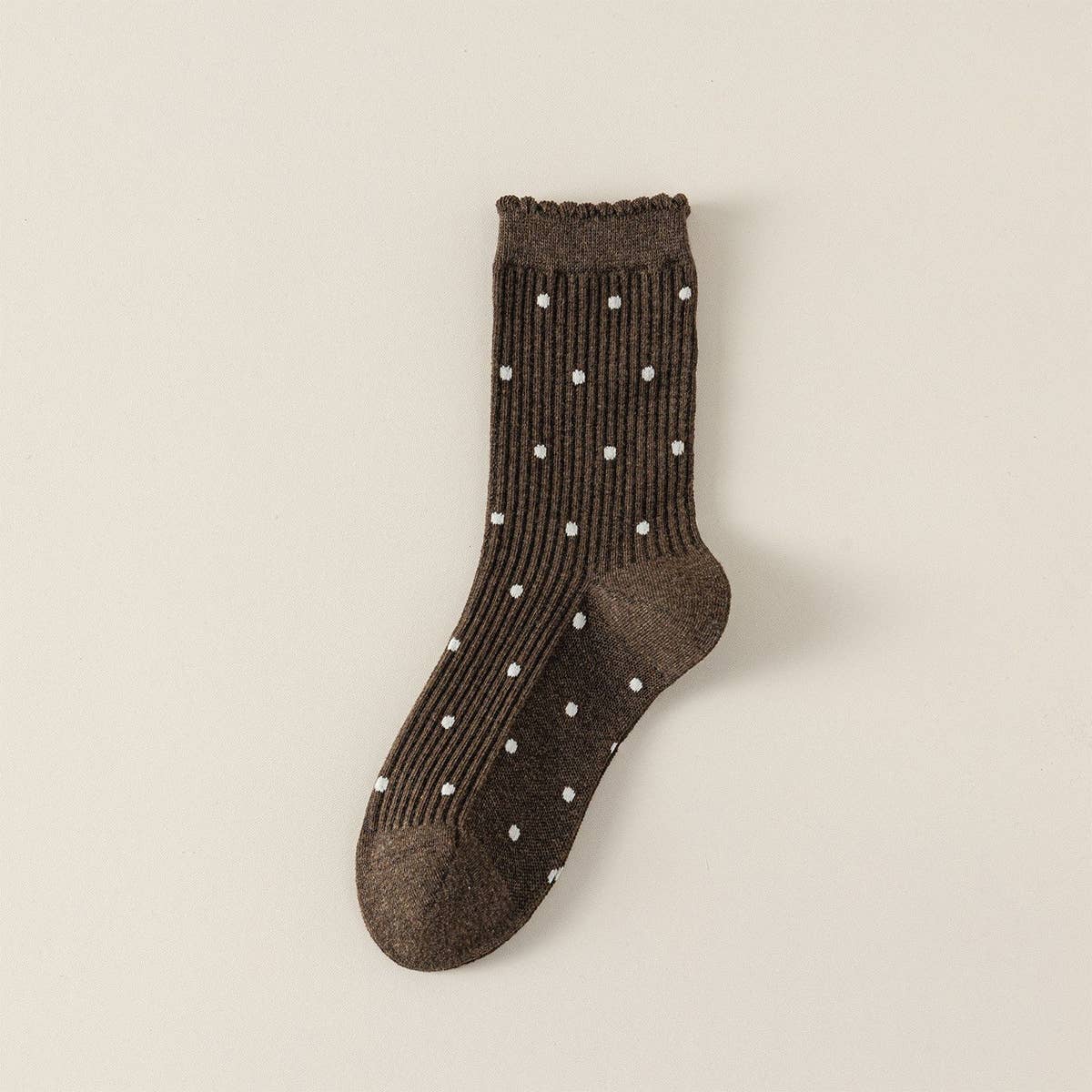 Lace Polka Dot Comfort Breathable Socks - Purpose + Passion Boutique