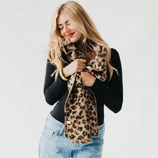 Laine Leopard Scarf - Purpose + Passion Boutique