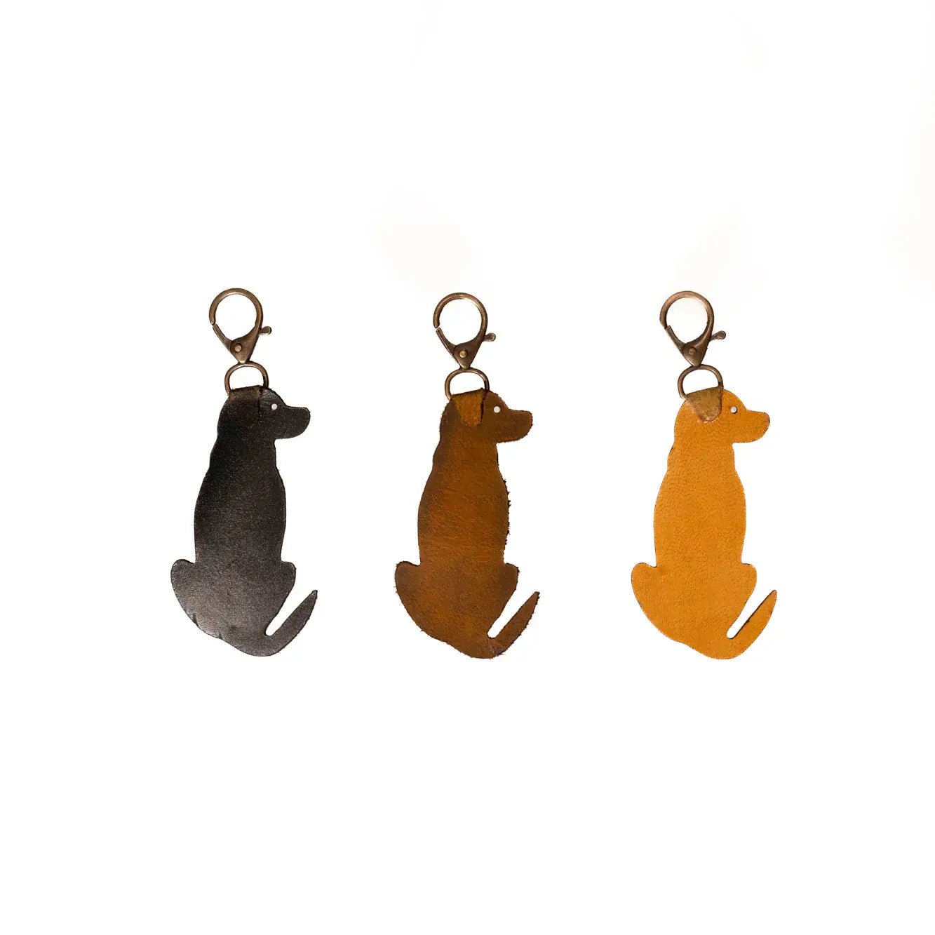 Leather Labrador Keychains - Purpose + Passion Boutique