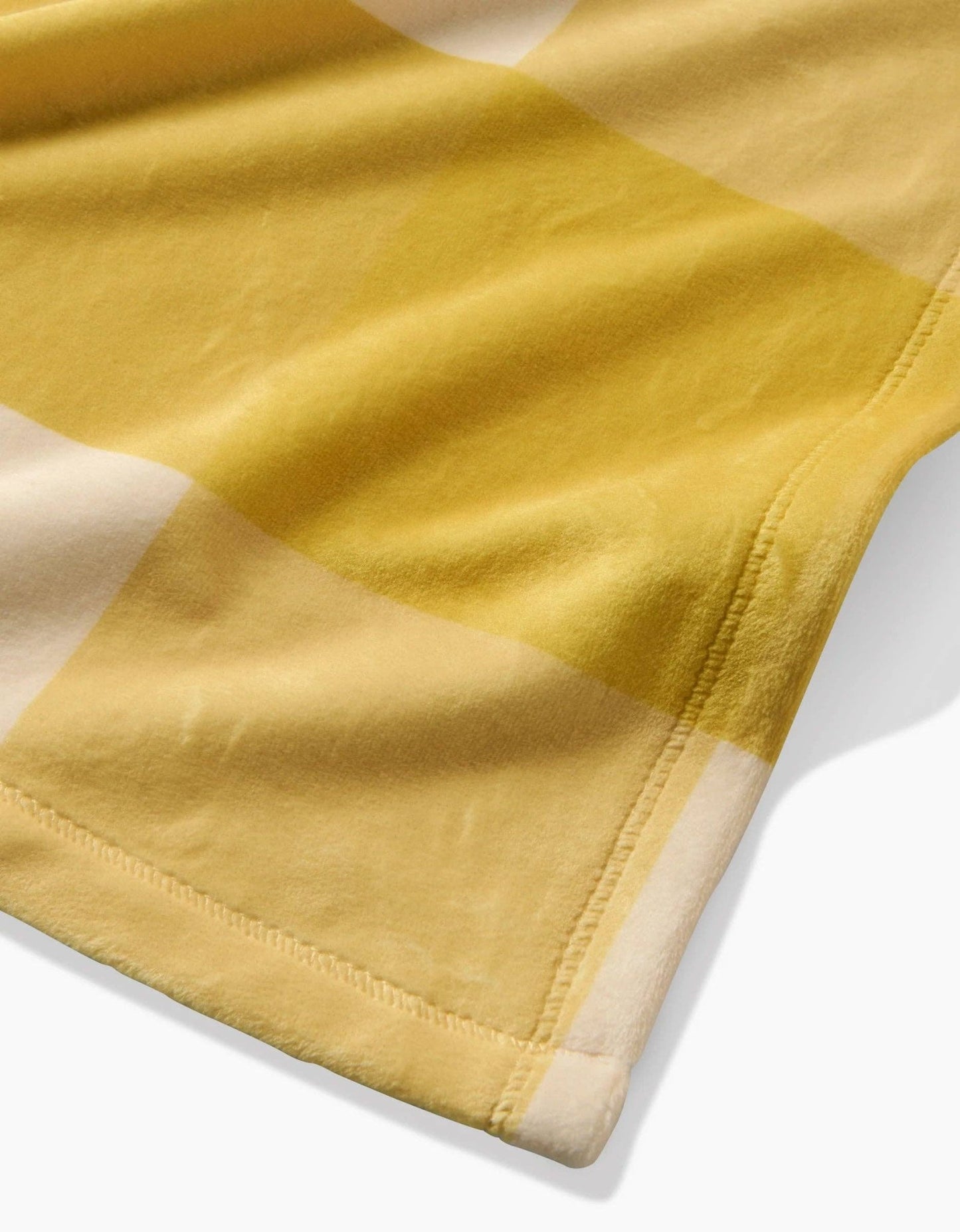 Lemonade Gingham Butter Blanket - 50"x60" - Purpose + Passion Boutique