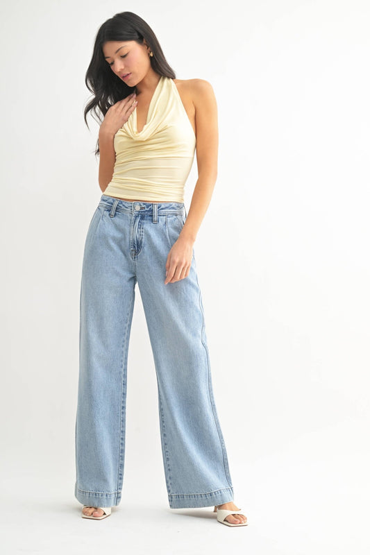 Lightweight Drapey Relaxed Trouser - Purpose + Passion Boutique