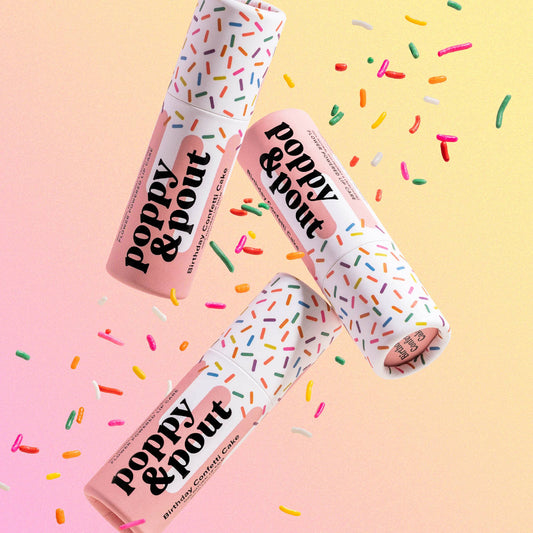 Lip Balm, Birthday Confetti Cake, Pink - Purpose + Passion Boutique