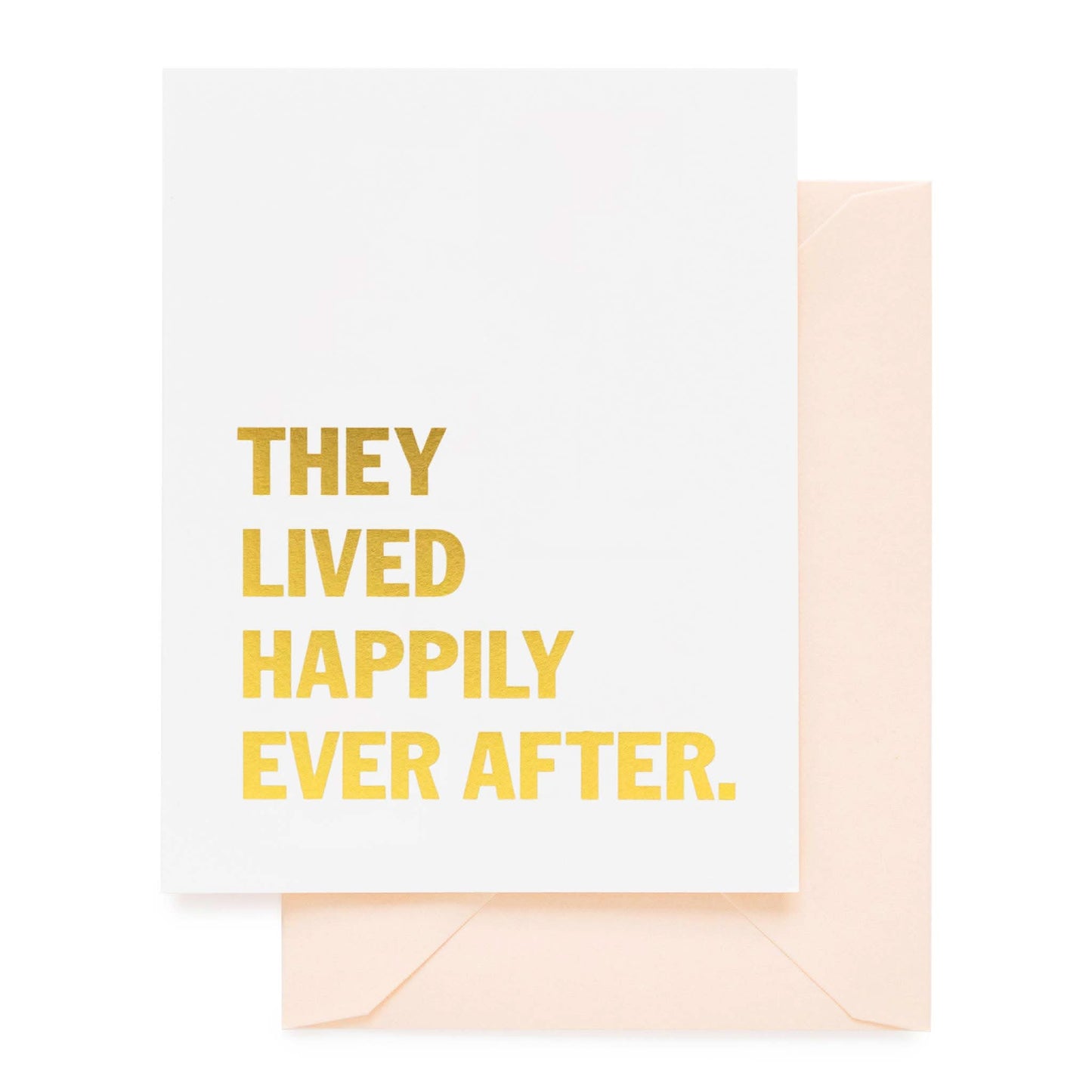 Lived Happily Card - Purpose + Passion Boutique