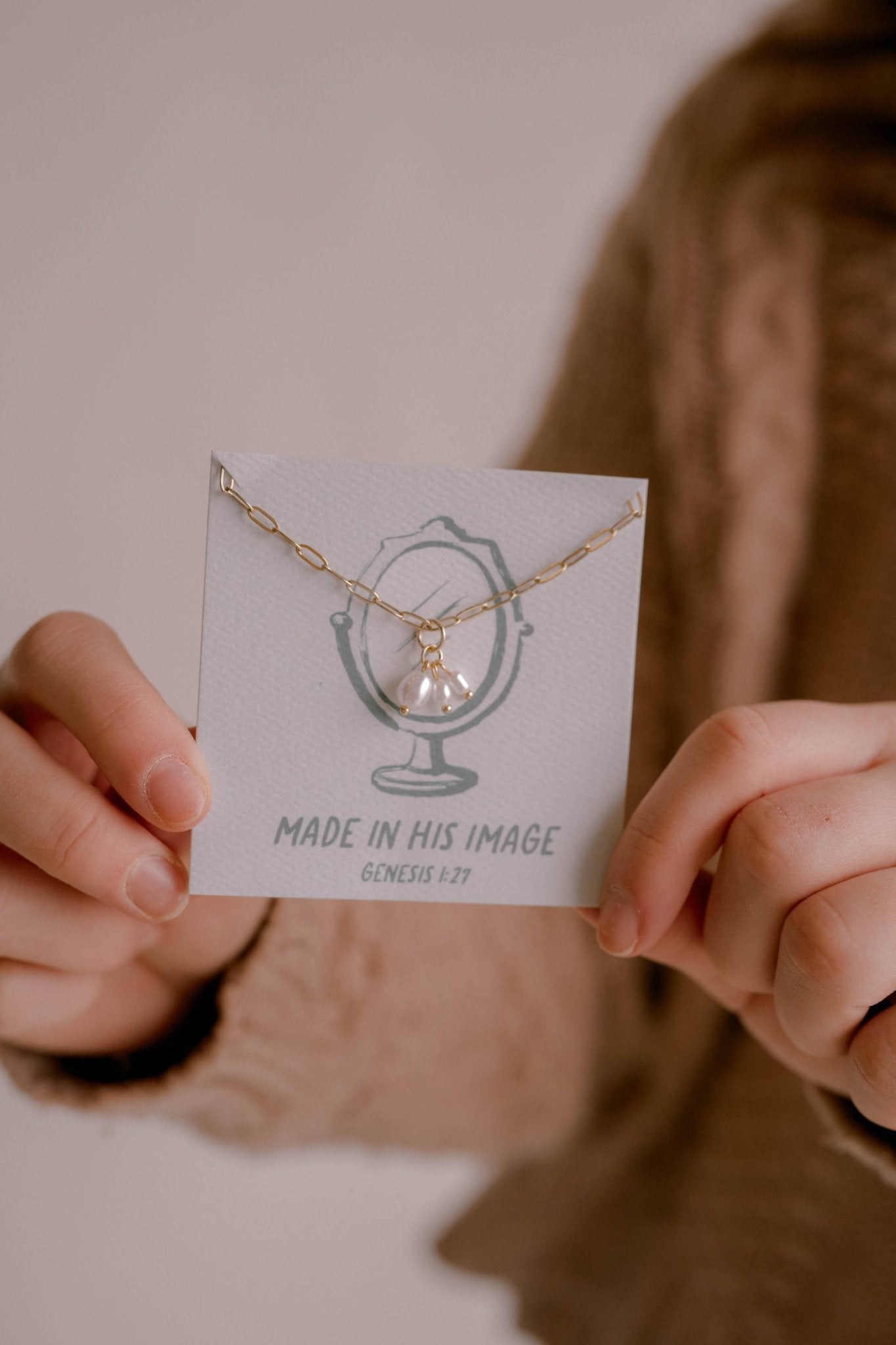 Made In His Image Charm Necklace - Purpose + Passion Boutique