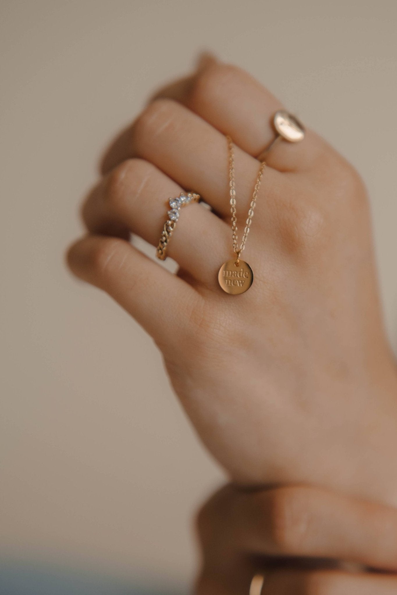 Made New Disc Necklace - Purpose + Passion Boutique