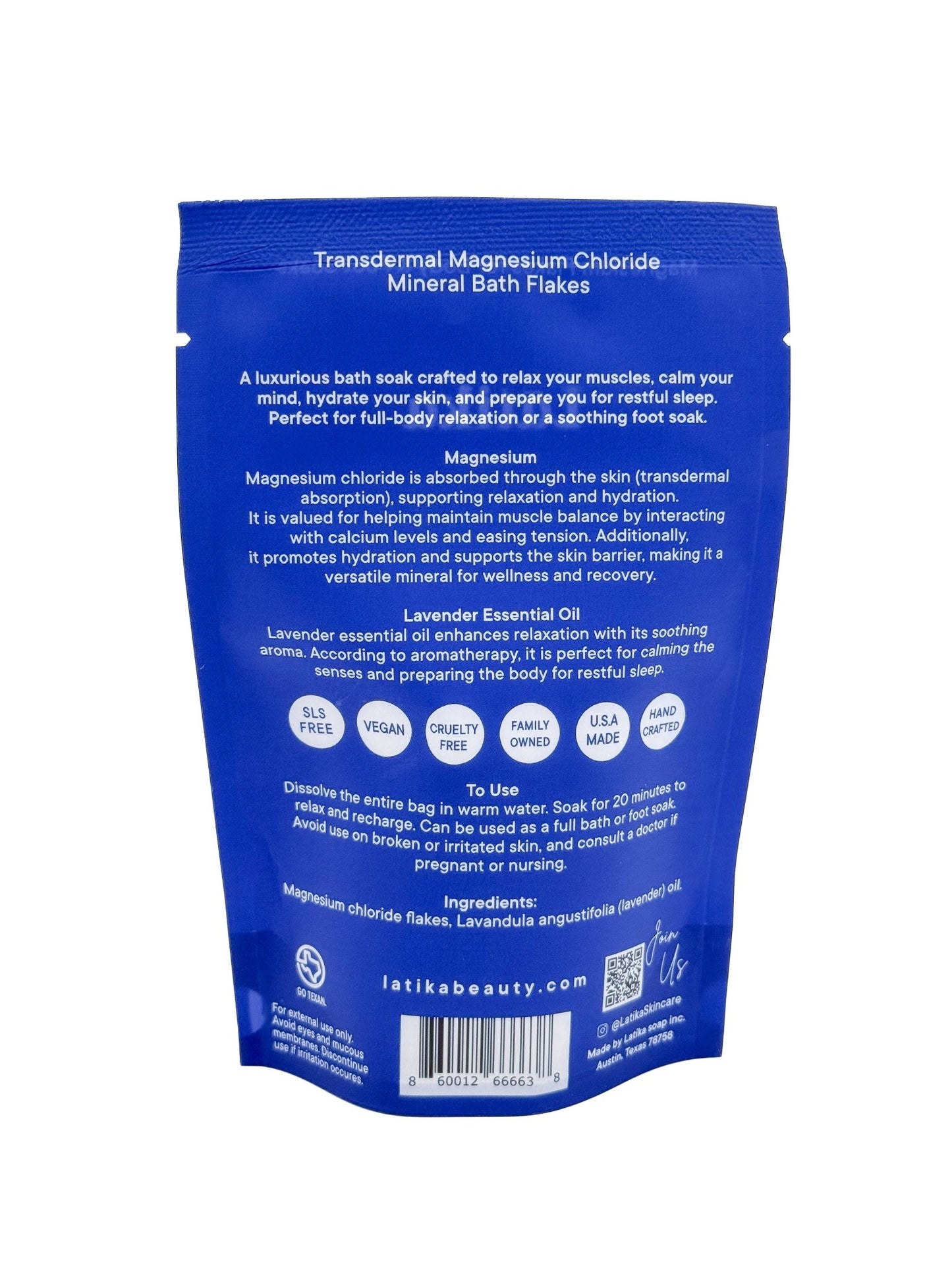 Magnesium Bath Soak - Purpose + Passion Boutique