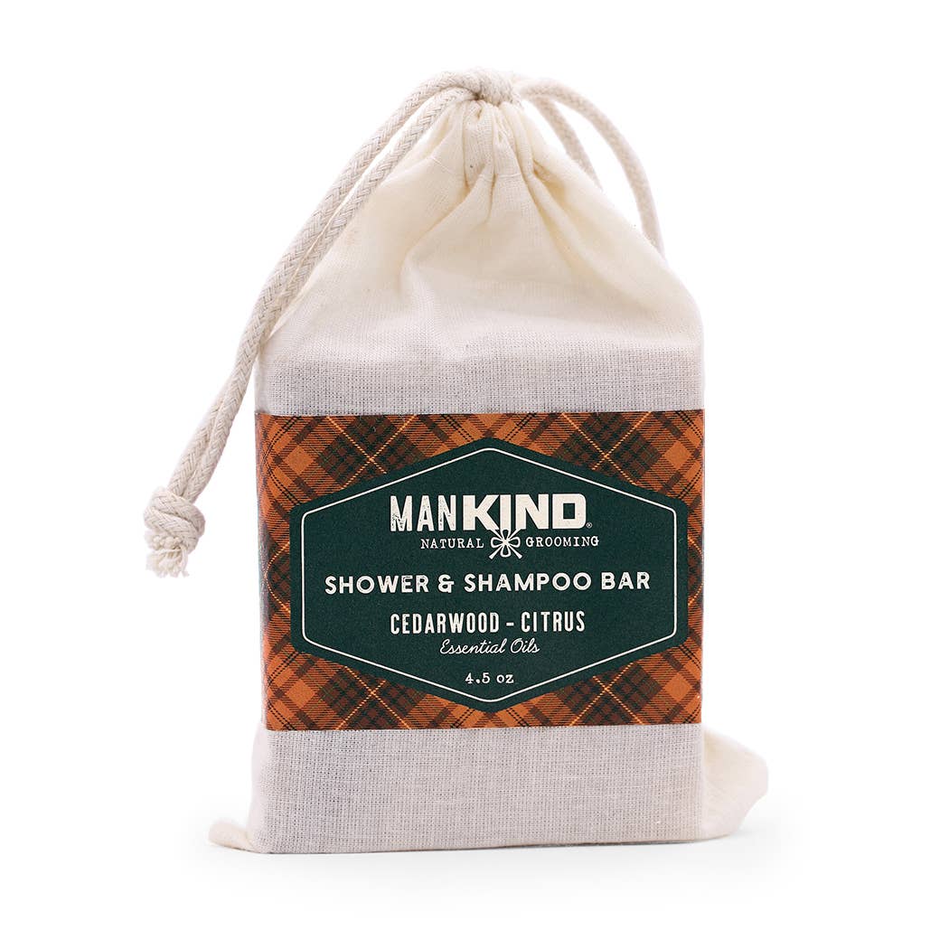 ManKIND Cedarwood Citrus Bar Soap - Purpose + Passion Boutique