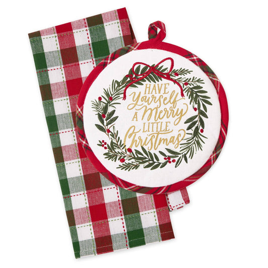 Merry Little Christmas Potholder Gift Set - Purpose + Passion Boutique