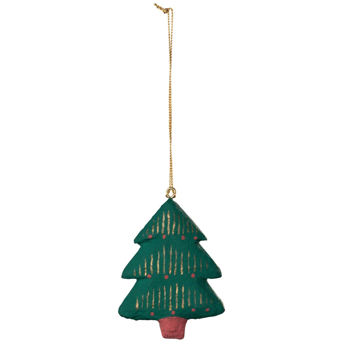 Merry Medley Mache Christmas Tree Ornament - Purpose + Passion Boutique