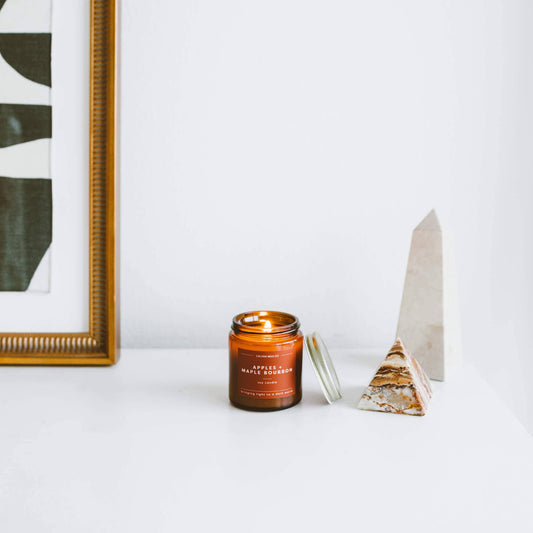 Mini Apples + Maple Bourbon Candle - Purpose + Passion Boutique