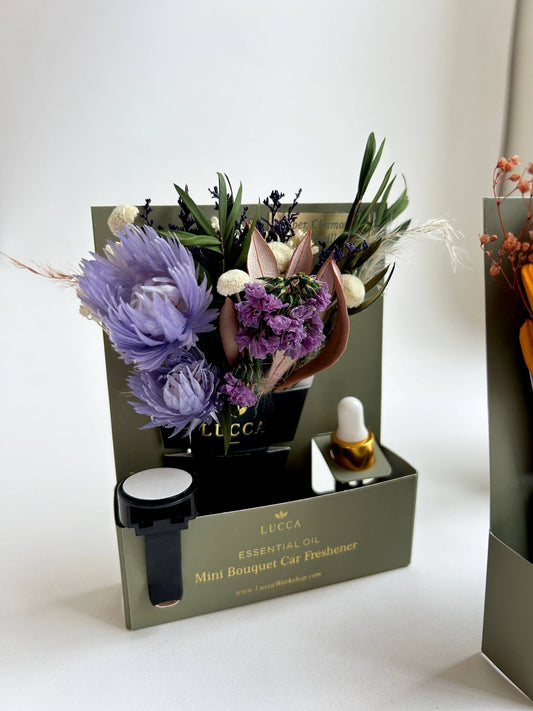 Mini Floral Car Air Freshener - Purpose + Passion Boutique