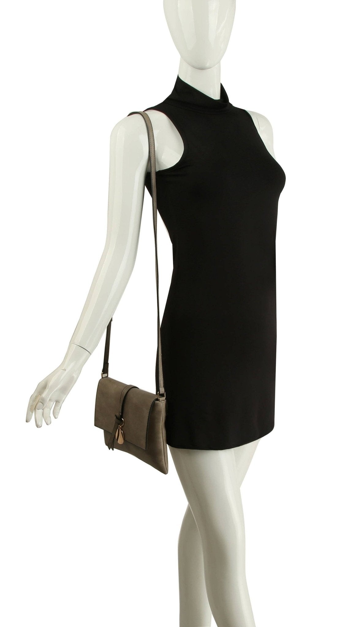 Mocha Crossbody Bag for Women Shoulder Bag - Purpose + Passion Boutique