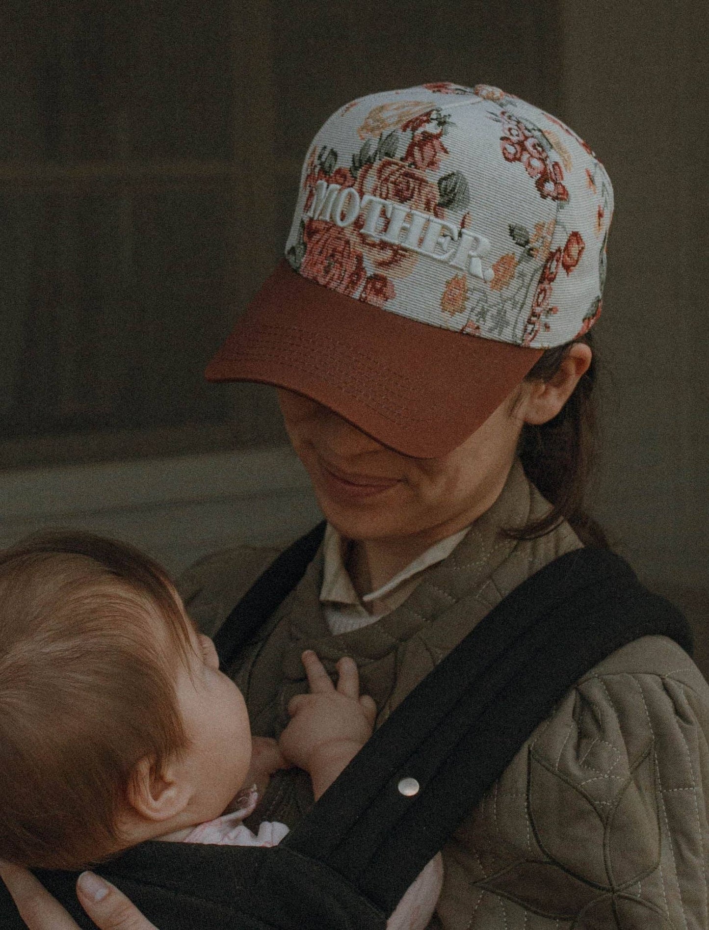 Mother Floral Embroidered Hat - Purpose + Passion Boutique