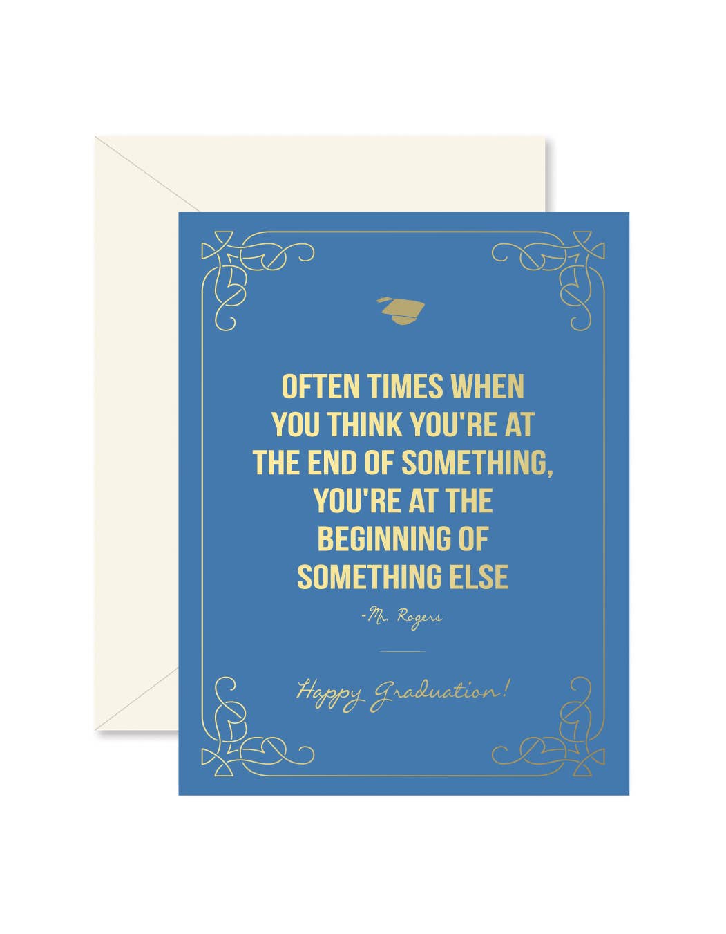 Mr. Rogers Graduation Greeting Card - Purpose + Passion Boutique